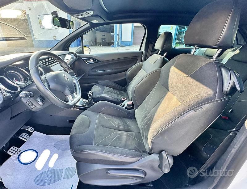 Usata DS Automobiles DS3 Cabriolet 112 CV (82 kW) 2018 Bianco Cabrio