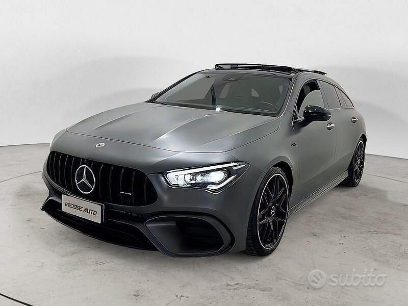 Grigio Usata 2023 Mercedes CLA45 AMG AMG Station wagon | 59.800 € - Immagine 1/4