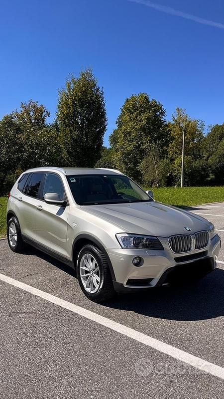 Usata BMW X3 177 CV (130 kW) 2012 Marrone SUV