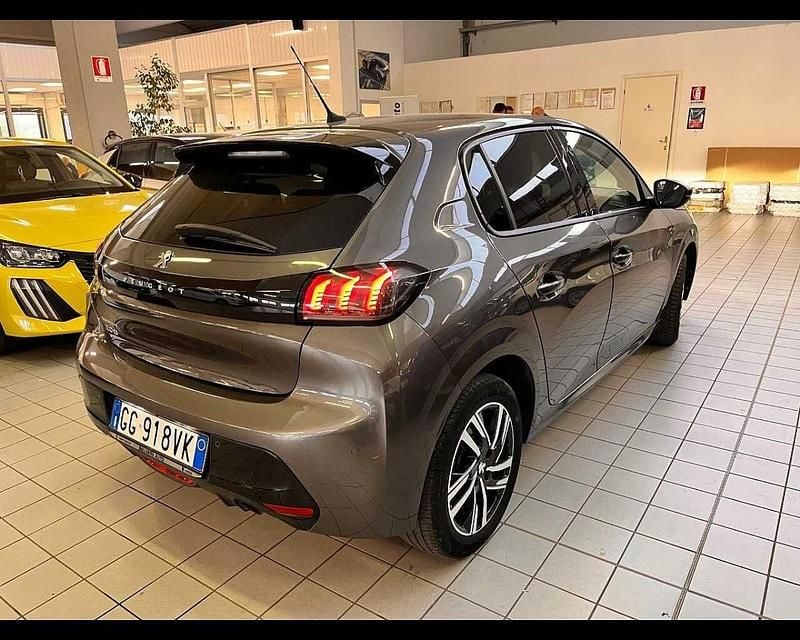 Usata Peugeot 208 Allure 102 CV (75 kW) 2022 Grigio Utilitaria