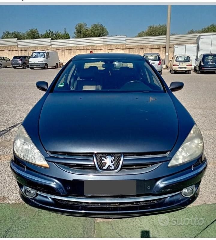 Usata Peugeot 607 204 CV (150 kW) 2005 Blu Berlina