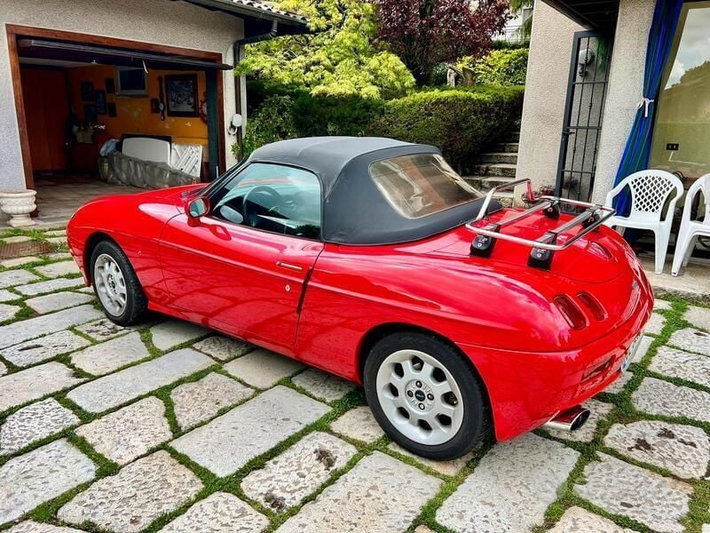Usata Fiat Barchetta 131 CV (96 kW) 2002 Rosso Cabrio
