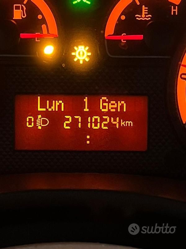 Usata Fiat Panda Dynamic 77 CV (56 kW) 2010 Giallo Utilitaria