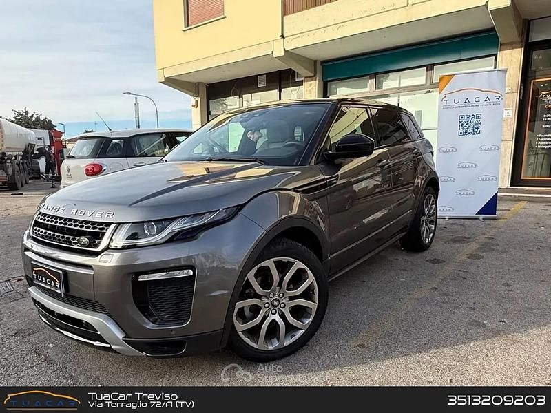 Grigio Usata 2017 Land Rover Range Rover evoque SE SUV | 19.400 € (Cara) - Immagine 1/4