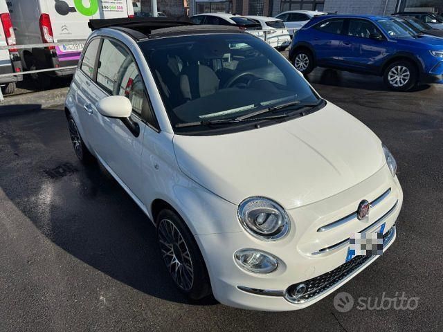 Usata Fiat 500C Connect 70 CV (51 kW) 2023 Bianco pastello Cabrio
