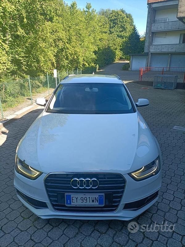 Usata Audi A4 150 CV (110 kW) 2015 Bianco Berlina