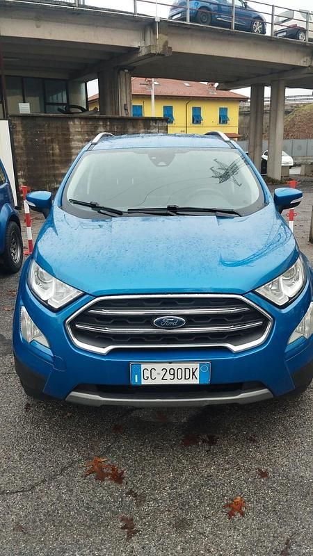Usata Ford Ecosport Titanium 95 CV (69 kW) 2020 Blu SUV