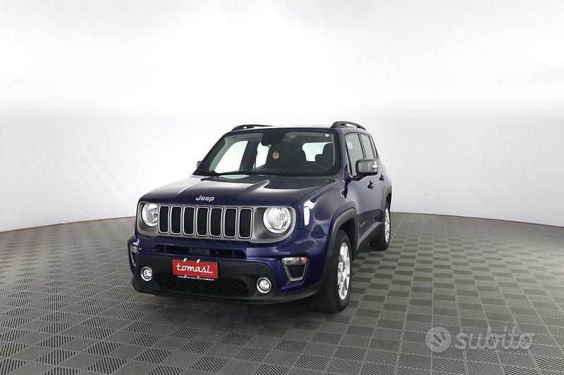 Usata Jeep Renegade Limited 180 CV (132 kW) 2021 Blu SUV
