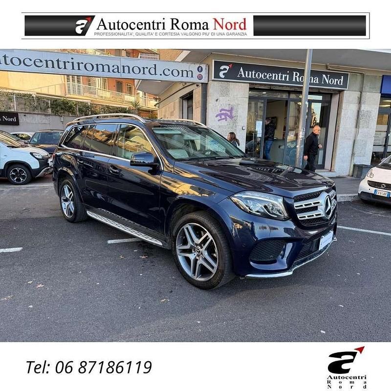 Usata Mercedes GLS350 Premium 258 CV (189 kW) 2018 Blu/azzurro SUV