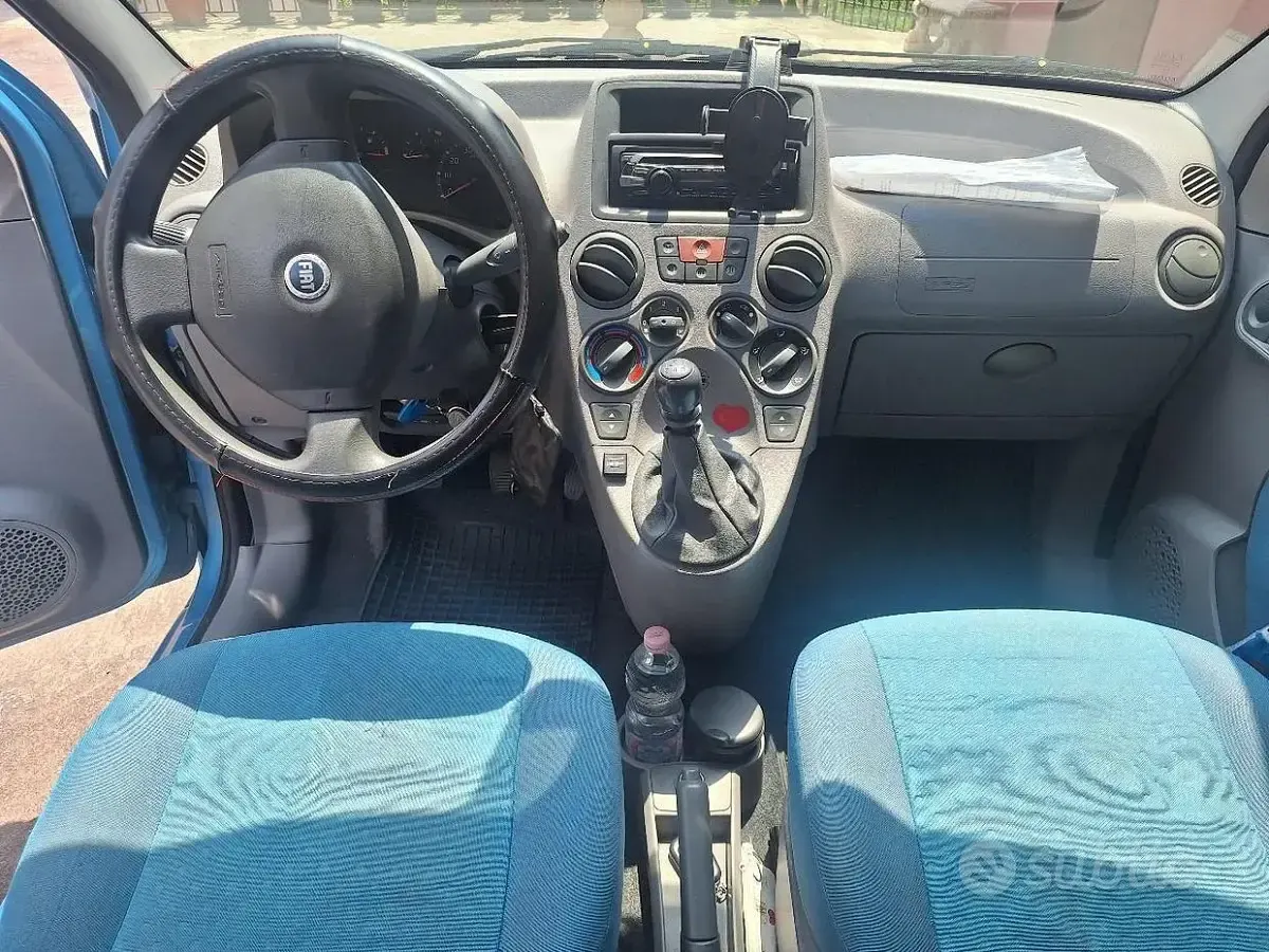 Usata Fiat Panda 60 CV (44 kW) 2004 Bluazzurro Utilitaria