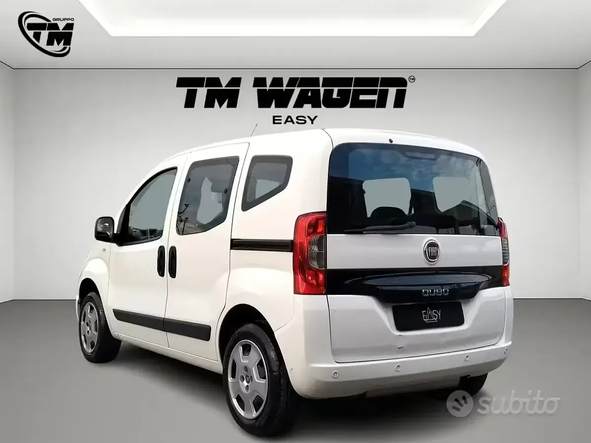 Usata Fiat Qubo Easy 77 CV (56 kW) 2018 Bianco Monovolume