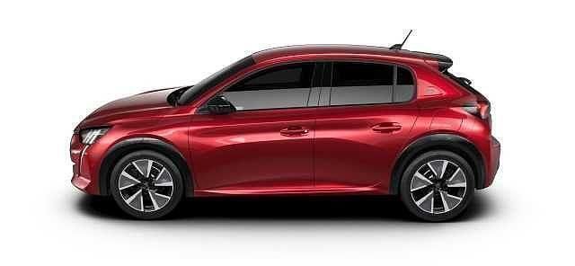 Usata Peugeot e-208 Allure 56 kW (77 CV) 2023 Rosso Utilitaria