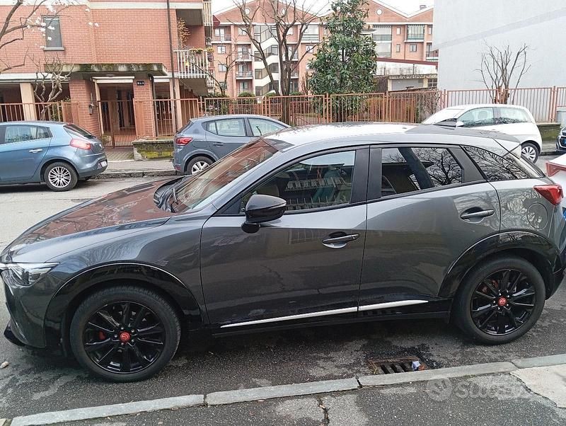 Usata Mazda CX-3 105 CV (77 kW) 2017 Grigio SUV