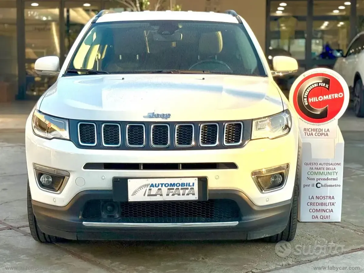 Usata Jeep Compass Limited 120 CV (88 kW) 2019 Bianco SUV