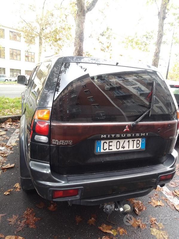 Usata Mitsubishi Pajero Sport 2002 Nero SUV