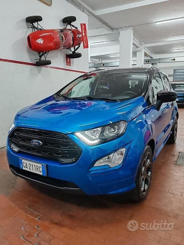 Usata Ford Ecosport ST-Line 95 CV (69 kW) 2020 Blu SUV