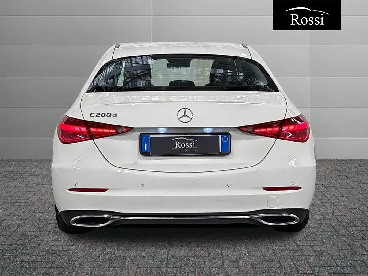 Usata Mercedes C200 Advanced 163 CV (119 kW) 2025 Bianco polare Berlina