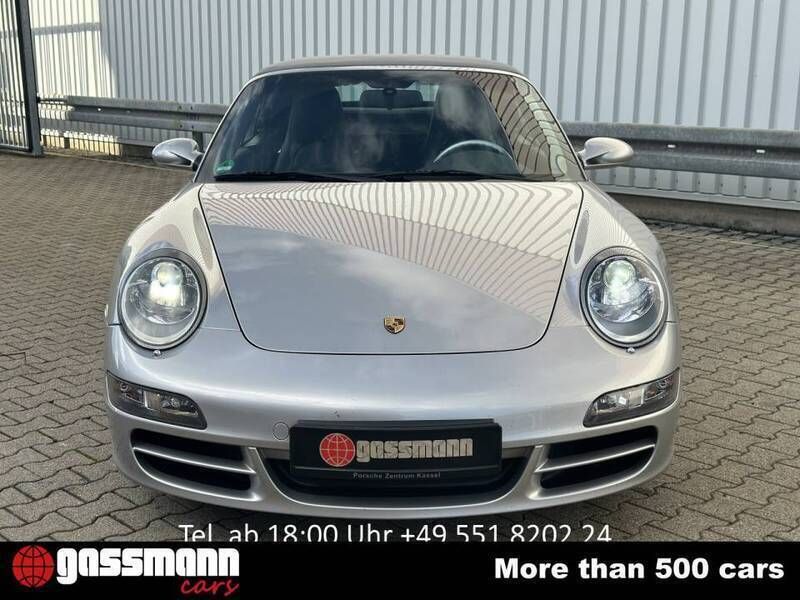 Usata Porsche 911 Carrera Cabriolet 325 CV (239 kW) 2007 Argento Cabrio