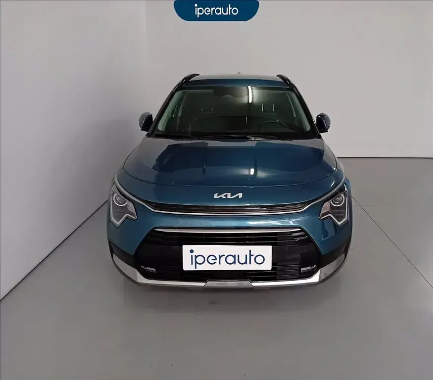 Käytetty Kia e-Niro Style 2022 Sininen Katumaasturi
