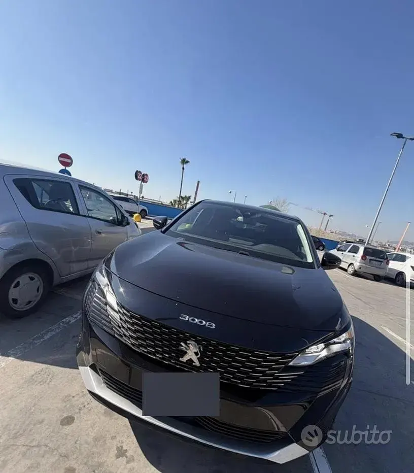 Usata Peugeot 3008 131 CV (96 kW) 2022 Nero SUV