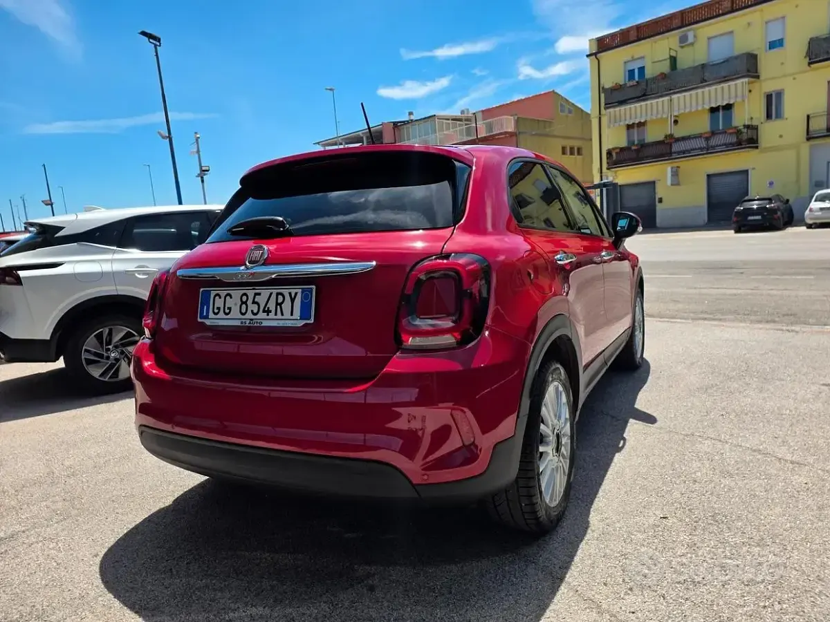 Usata Fiat 500X Connect 95 CV (69 kW) 2021 Rosso SUV