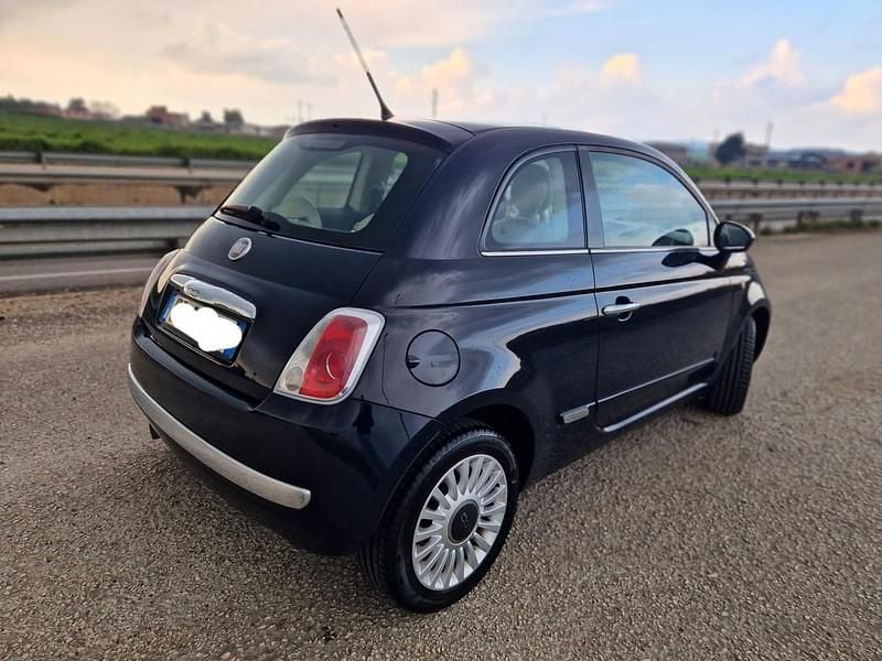 Usata Fiat 500 Lounge 95 CV (69 kW) 2013 Blu Berlina