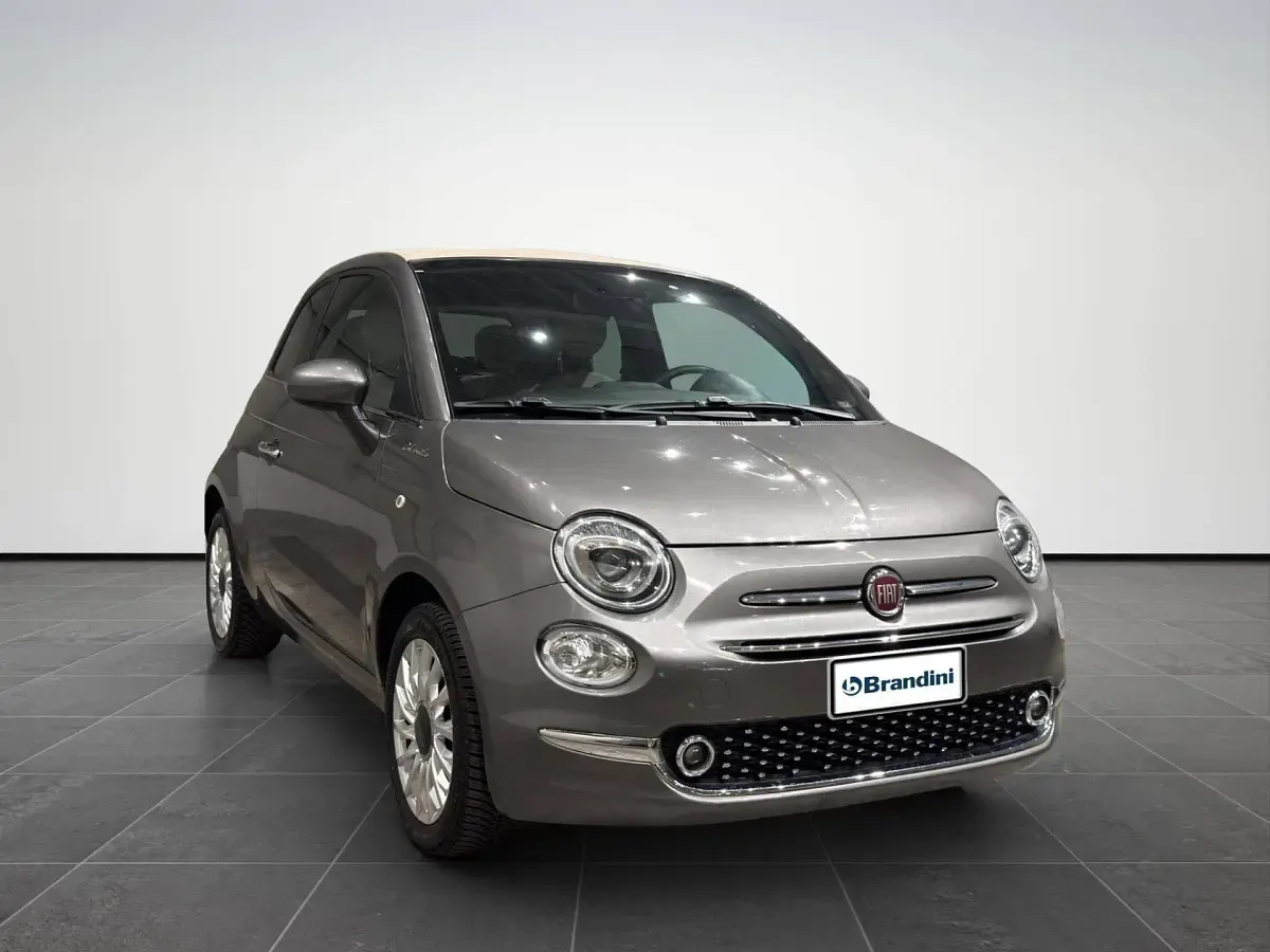Usata Fiat 500C Dolcevita 69 CV (50 kW) 2021 Grigio Cabrio