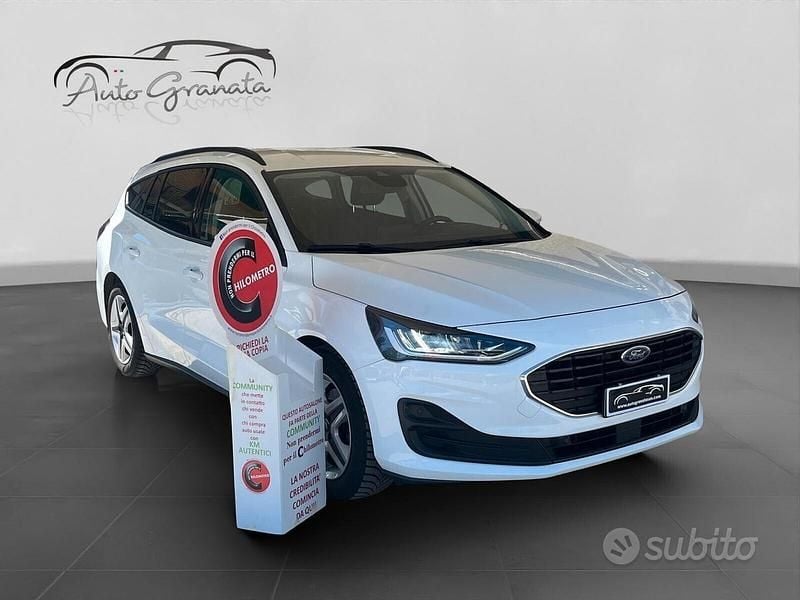 Bianco Usata 2022 Ford Focus Station wagon | 13.500 € (Buon prezzo) - Immagine 1/4