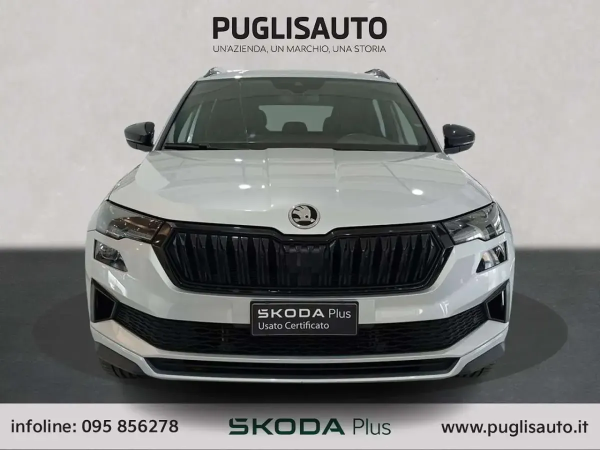 Usata Skoda Karoq SportLine 150 CV (110 kW) 2022 Argento SUV