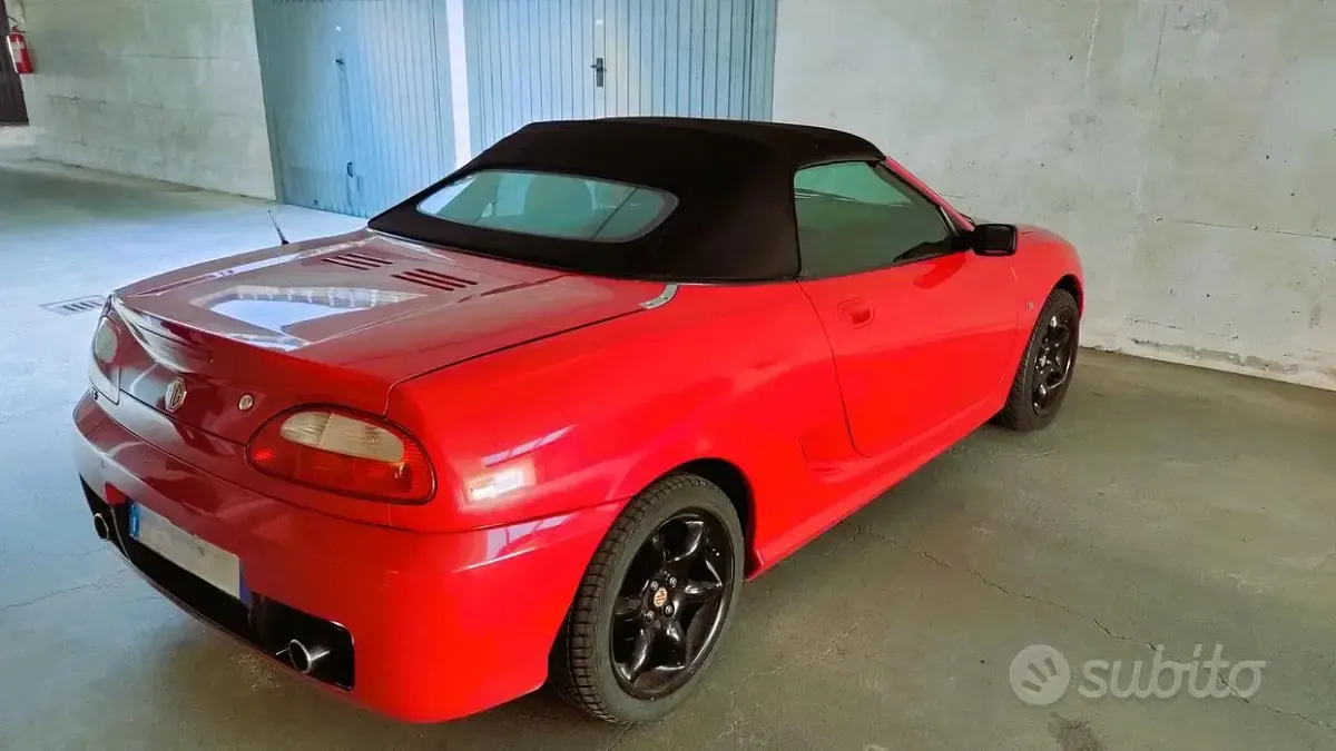 Usata MG TF 136 CV (100 kW) 2002 Rosso Cabrio