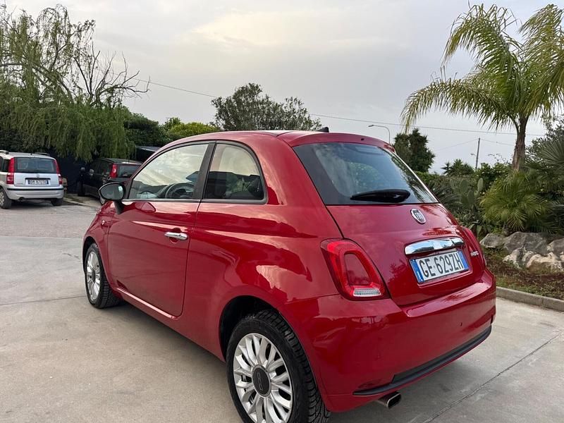 Usata Fiat 500 Lounge 70 CV (51 kW) 2021 Rosso Berlina