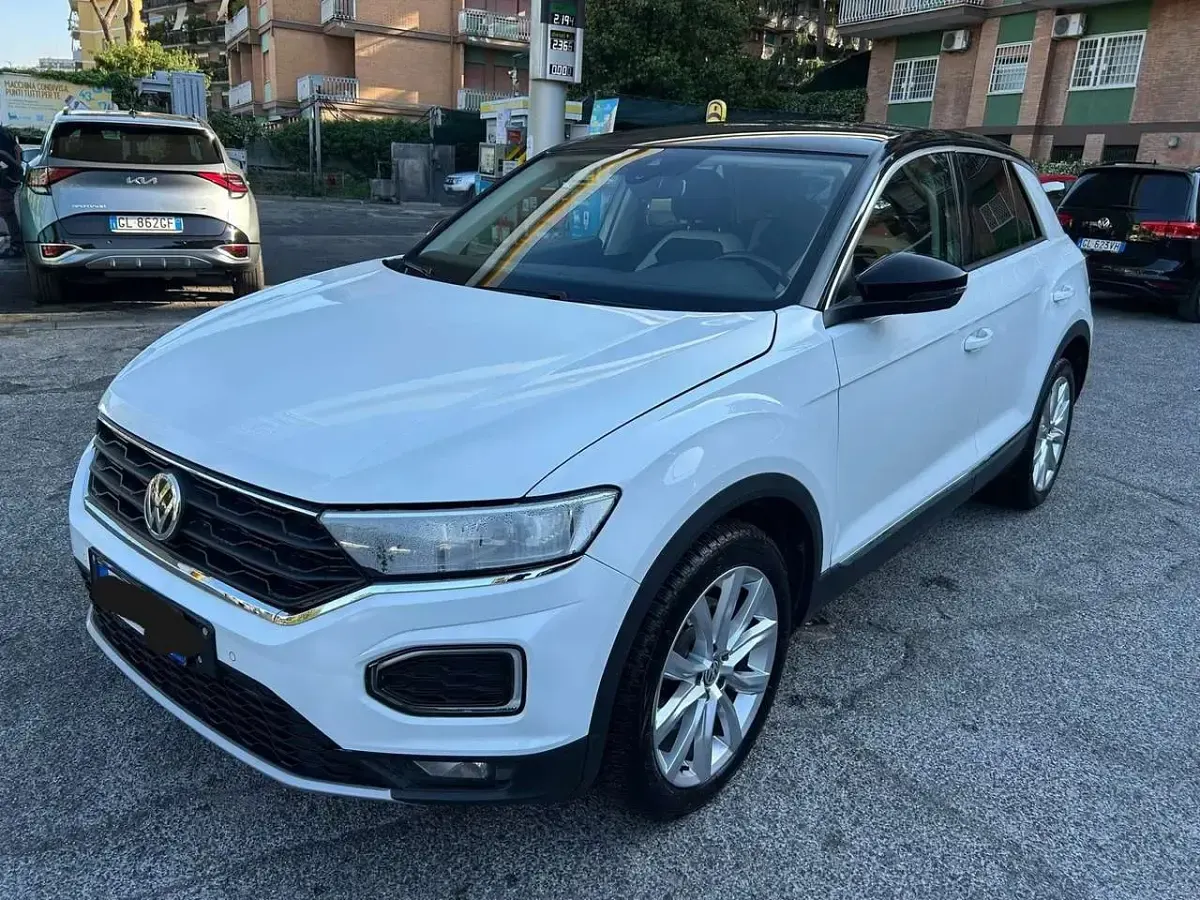 Usata VW T-Roc Advance 150 CV (110 kW) 2018 Bianco SUV