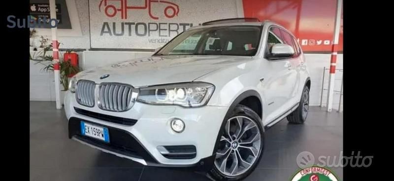 Bianco Usata 2015 BMW X3 xLine SUV | 15.000 € (Buon prezzo) - Immagine 1/4