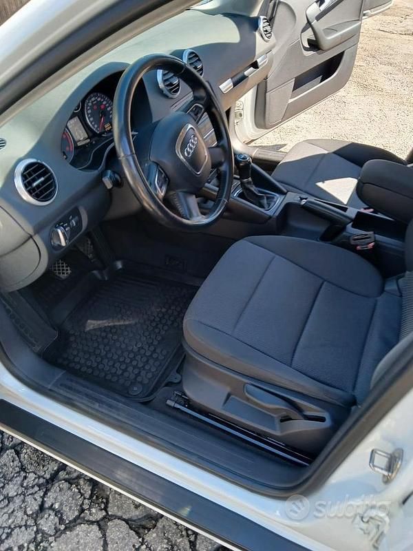Usata Audi A3 2012 Bianco Utilitaria