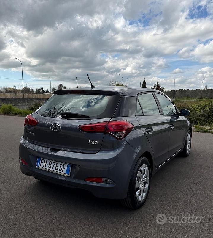 Usata Hyundai i20 Classic 75 CV (55 kW) 2018 Grigio Berlina