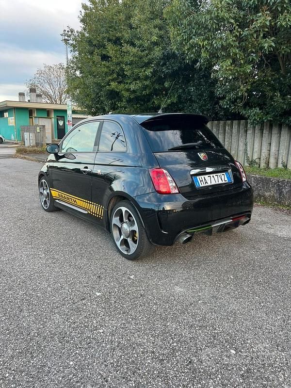 Usata Fiat 500 Abarth 2009 Nero Cabrio