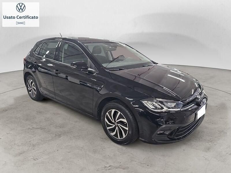 Usata VW Polo Life 95 CV (69 kW) 2023 Nero Berlina