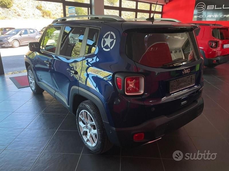 Usata Jeep Renegade Limited 120 CV (88 kW) 2018 Blu SUV