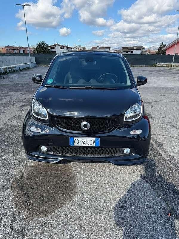 Usata Smart ForTwo Cabrio Brabus 90 CV (66 kW) 2018 Nero Cabrio