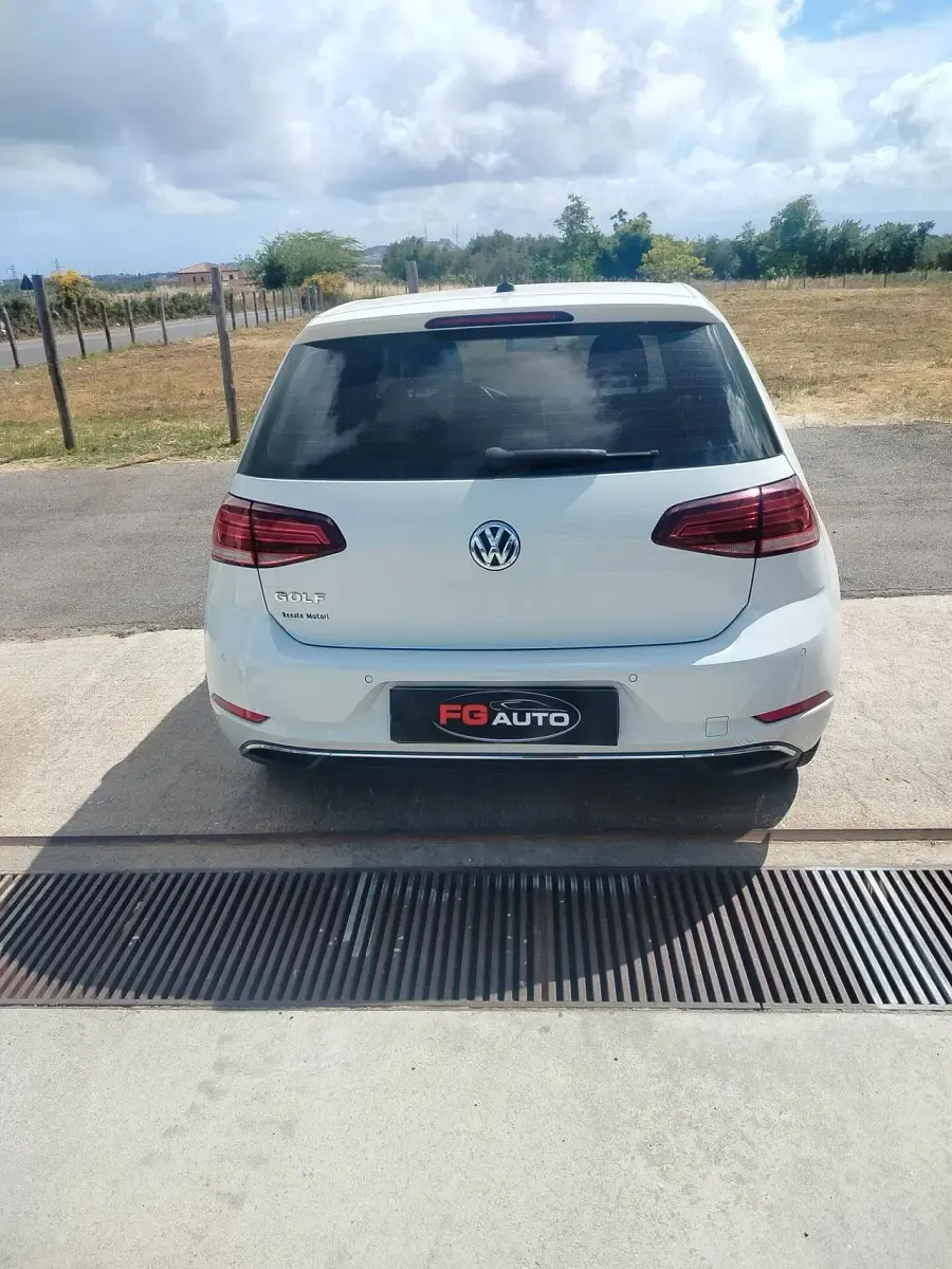 Usata VW Golf VII Sport 115 CV (84 kW) 2019 Bianco Berlina