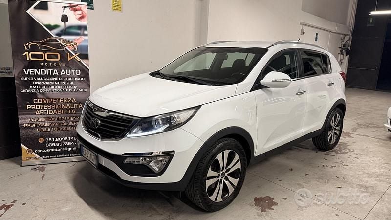 Bianco Usata 2013 Kia Sportage Plus SUV | 7890 € (Buon prezzo) - Immagine 1/4