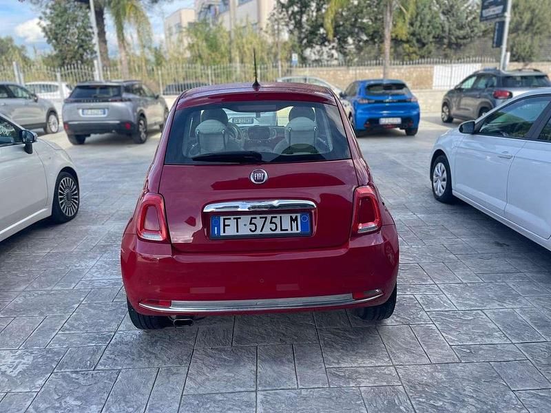 Usata Fiat 500 Lounge 69 CV (50 kW) 2018 Rosso Utilitaria