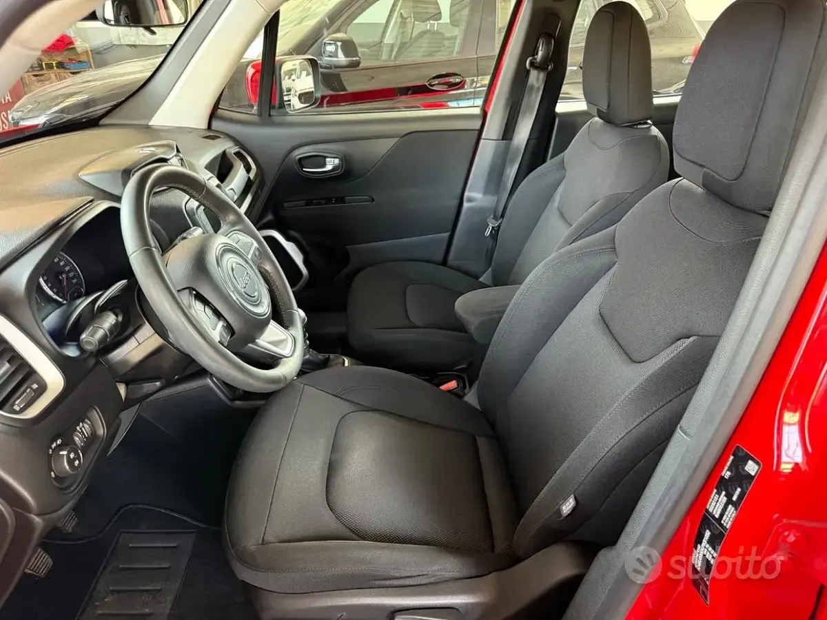 Usata Jeep Renegade Longitude 120 CV (88 kW) 2019 Rosso SUV