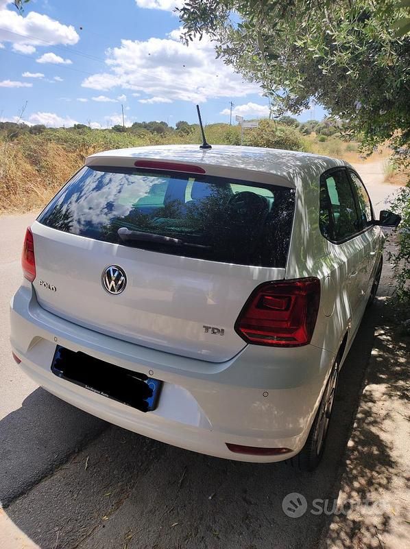 Usata VW Polo 75 CV (55 kW) 2014 Bianco Utilitaria