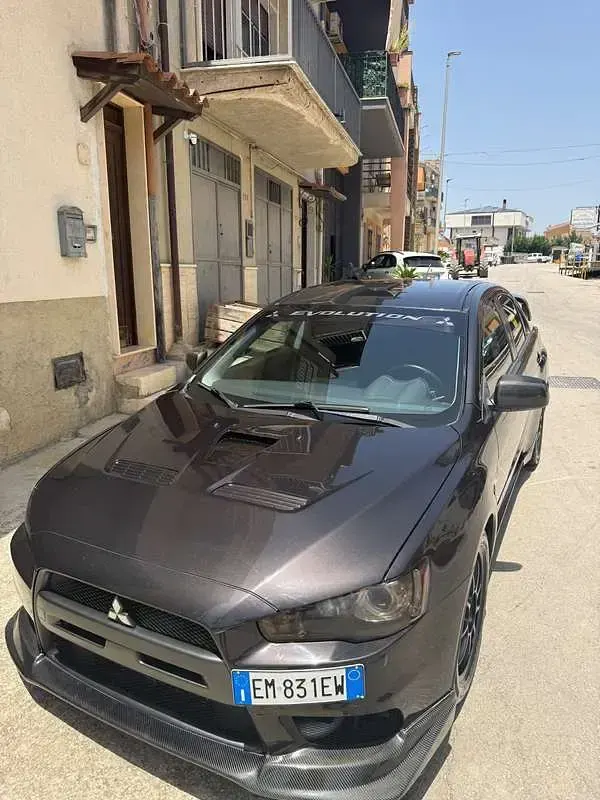 Usata Mitsubishi Lancer Evolution 295 CV (216 kW) 2011 Nero Berlina