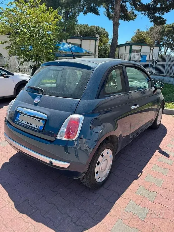 Usata Fiat 500 69 CV (50 kW) 2008 Blu Utilitaria