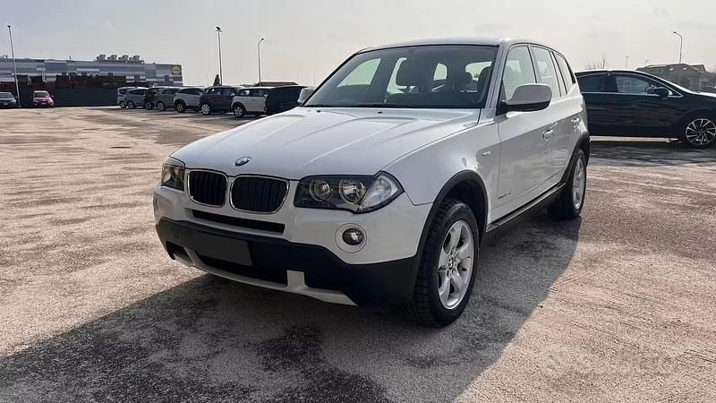 Usata BMW X3 Efficient Dynamics 177 CV (130 kW) 2009 Bianco SUV