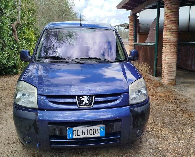 Usata Peugeot Partner 90 CV (66 kW) 2006 Blu Monovolume