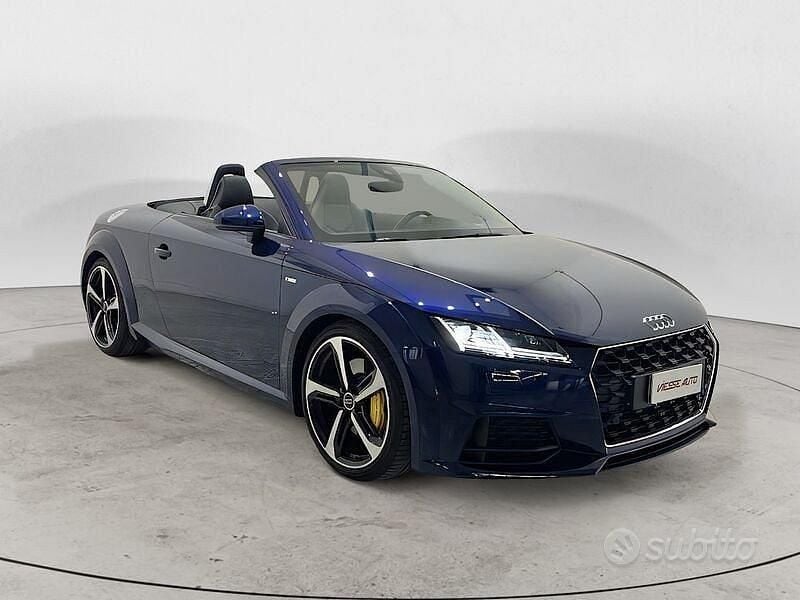 Usata Audi TT S-Line 2021 Blu Cabrio