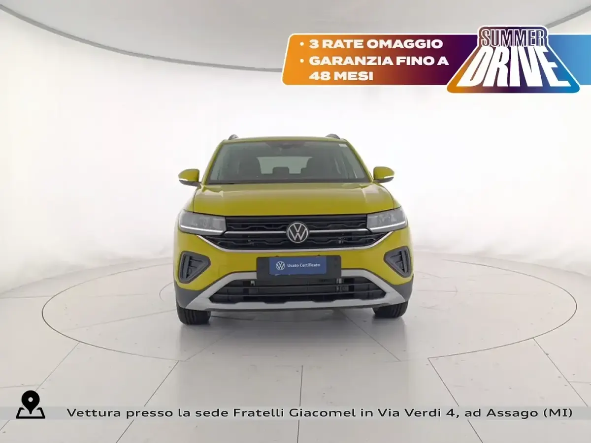 Nuova VW T-Cross Edition 116 CV (85 kW) 2026 Grape yellow SUV